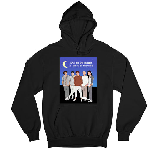 one direction night changes hoodie hooded sweatshirt winterwear music band buy online india the banyan tee tbt men women girls boys unisex black