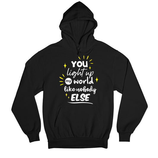 one direction you light up my world hoodie hooded sweatshirt winterwear music band buy online india the banyan tee tbt men women girls boys unisex black