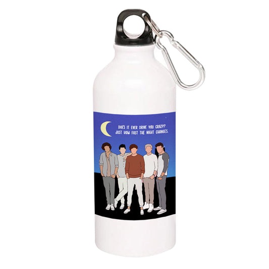 one direction night changes sipper steel water bottle flask gym shaker music band buy online india the banyan tee tbt men women girls boys unisex