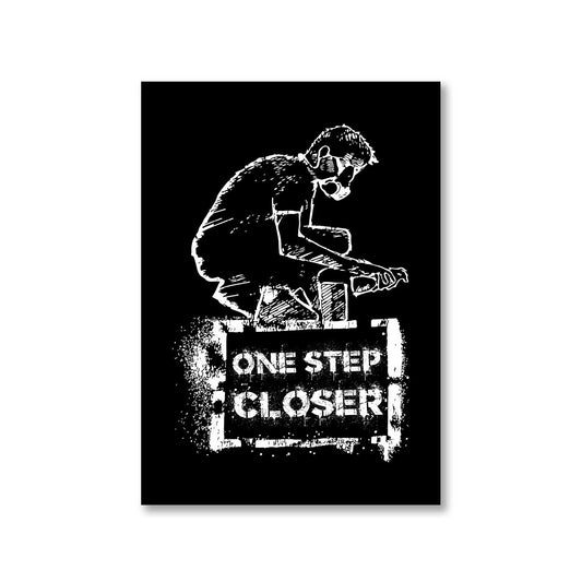 linkin park one step closer poster wall art buy online india the banyan tee tbt a4