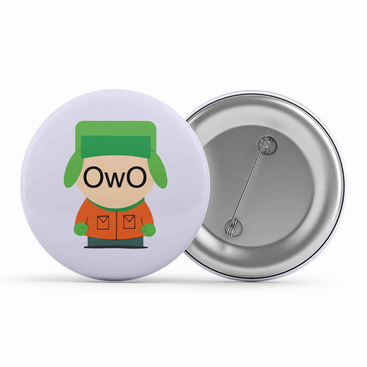 south park owo badge pin button tv & movies buy online india the banyan tee tbt men women girls boys unisex  south park kenny cartman stan kyle cartoon character illustration owo