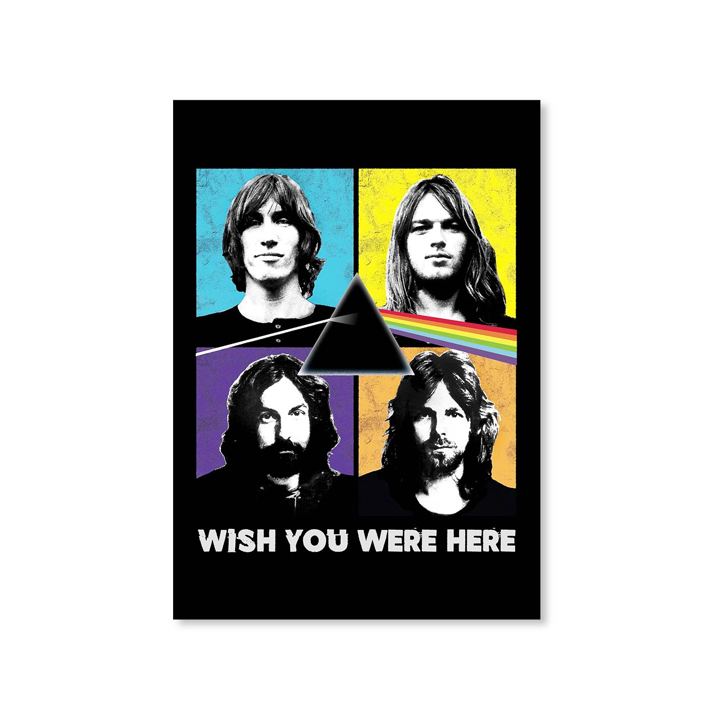 Wish You Were Here Pink Floyd Poster Posters The Banyan Tee TBT