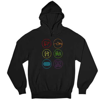 Album Art Pink Floyd Hoodie Hooded Sweatshirt The Banyan Tee TBT for men women black mens essential