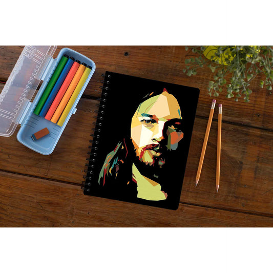 Pop Art David Gilmour Pink Floyd Notebook Notebook The Banyan Tee TBT