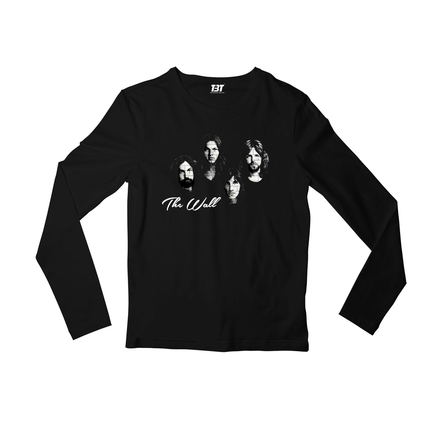 The Wall Pink Floyd Full Sleeves Long Sleeve for men girl combo under 200 best brand T-shirt - The Wall The Banyan Tee TBT