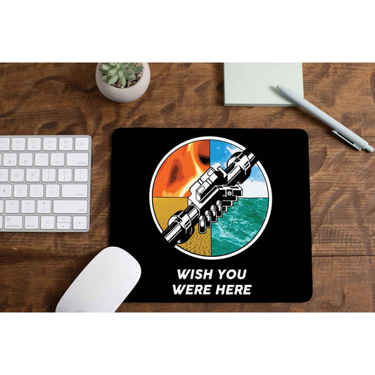 Wish You Were Here Pink Floyd Mousepad gaming logitech mouse pad large online price The Banyan Tee TBT