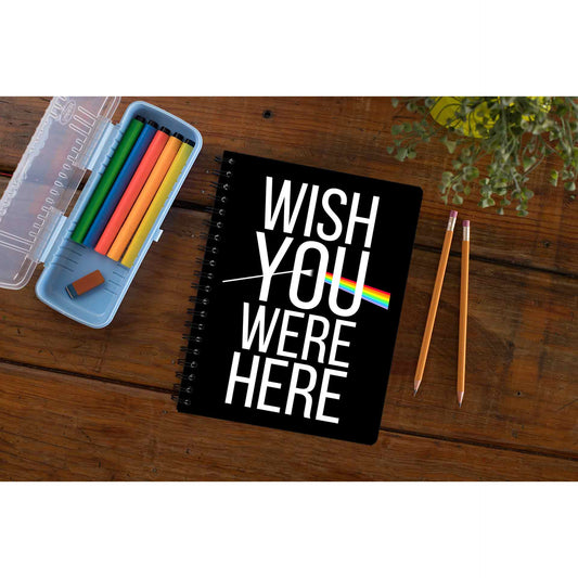 Wish You Were Here Pink Floyd Notebook Notebook The Banyan Tee TBT