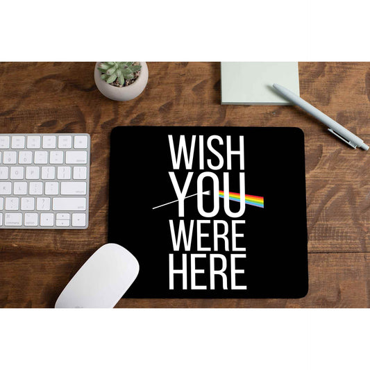 Wish You Were Here Pink Floyd Mousepad gaming logitech mouse pad large online price The Banyan Tee TBT