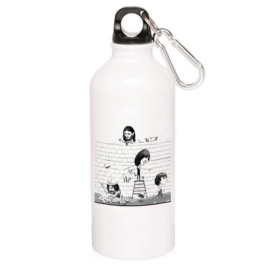 The Wall Pink Floyd Sipper Sipper Metal Water Bottle The Banyan Tee TBT for gym girls adults straw drinking stylish online 1 litre milton 750 ml