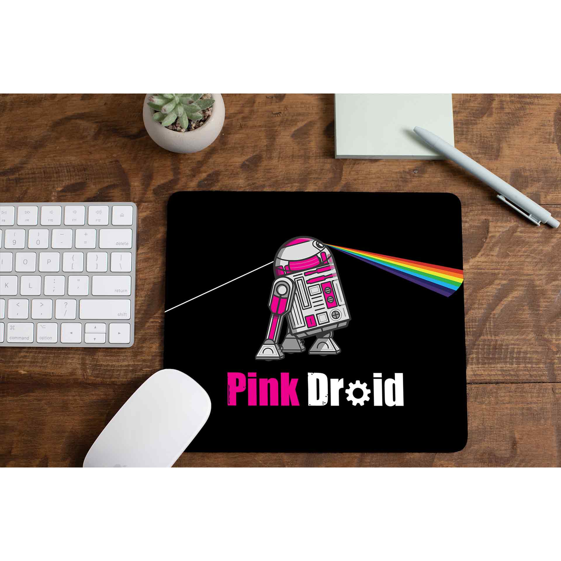 Pink Droid Pink Floyd Mousepad gaming logitech mouse pad large online price The Banyan Tee TBT