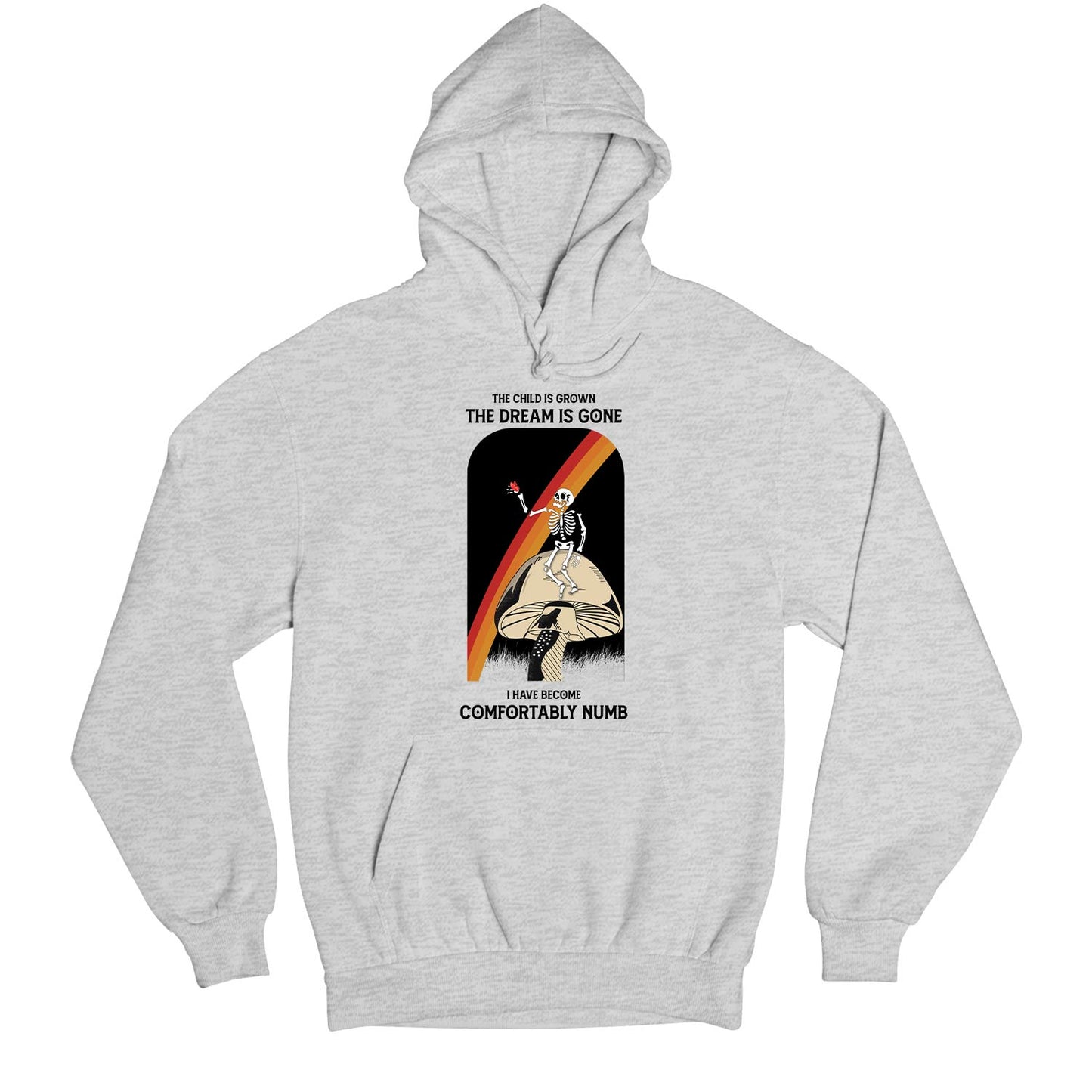 Comfortably Numb Pink Floyd Hoodie - The Wall Hooded Sweatshirt The Banyan Tee TBT for men women black mens essential