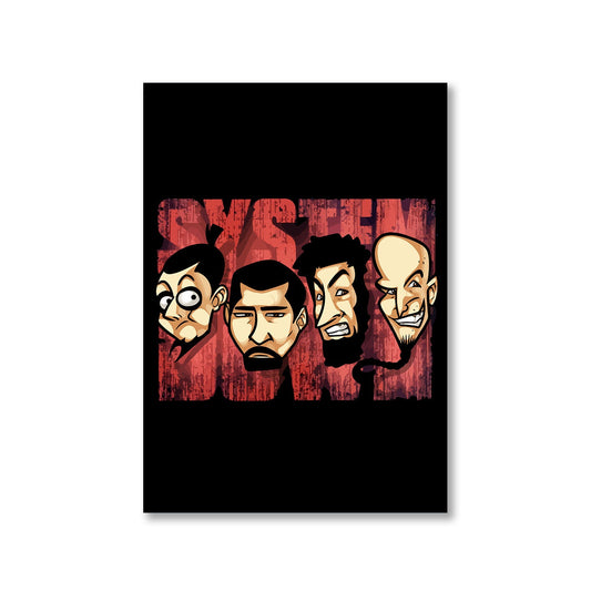 system of a down pop art poster wall art buy online india the banyan tee tbt a4