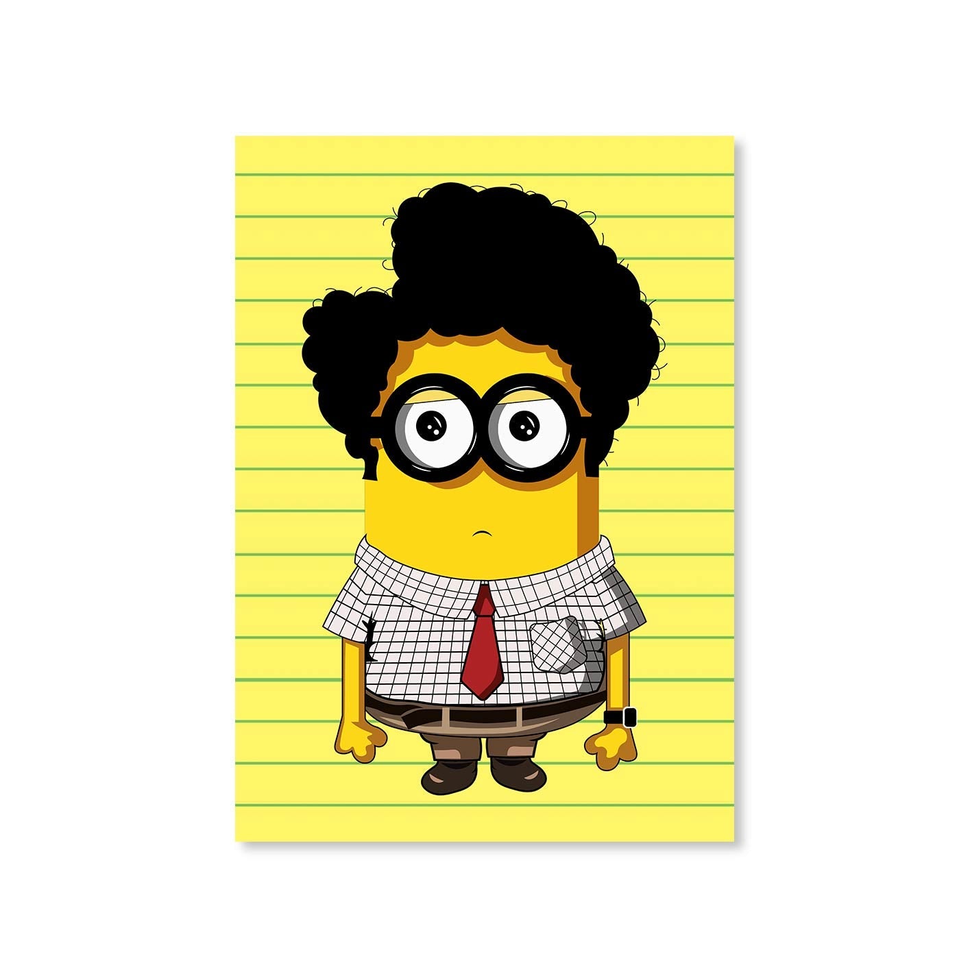 minions poster - nerdy min nerdy man the banyan tee tbt wall design digital canva maker india online buy wall art for bedroom designs home walls décor