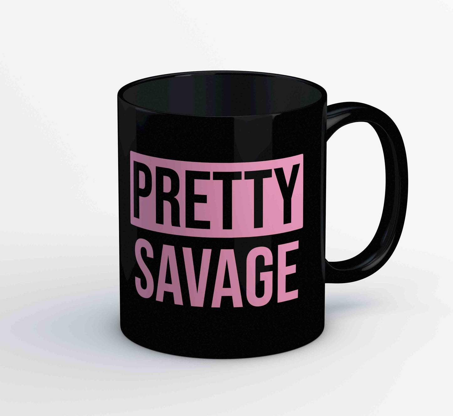 black pink pretty savage mug coffee ceramic music band buy online india the banyan tee tbt men women girls boys unisex  song k pop jennie lisa jisoo rose