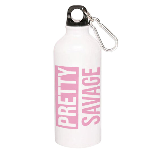 black pink pretty savage sipper steel water bottle flask gym shaker music band buy online india the banyan tee tbt men women girls boys unisex  song k pop jennie lisa jisoo rose