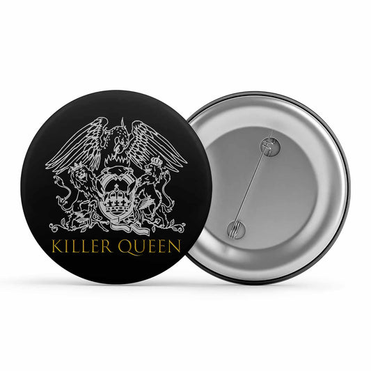 queen killer queen badge pin button music band buy online india the banyan tee tbt men women girls boys unisex