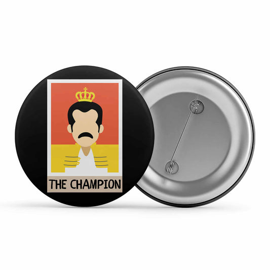 queen the champion badge pin button music band buy online india the banyan tee tbt men women girls boys unisex
