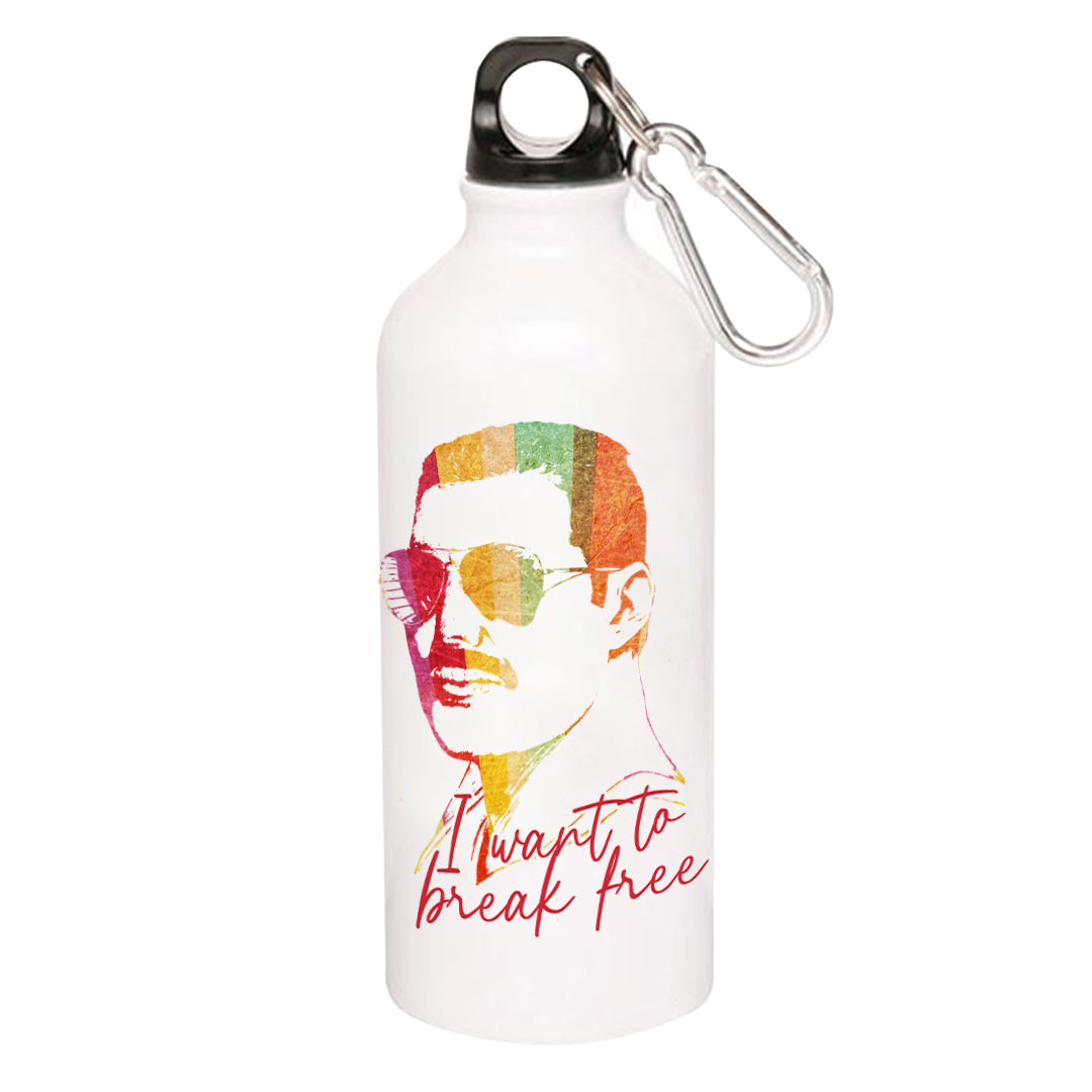 queen break free sipper steel water bottle flask gym shaker music band buy online india the banyan tee tbt men women girls boys unisex