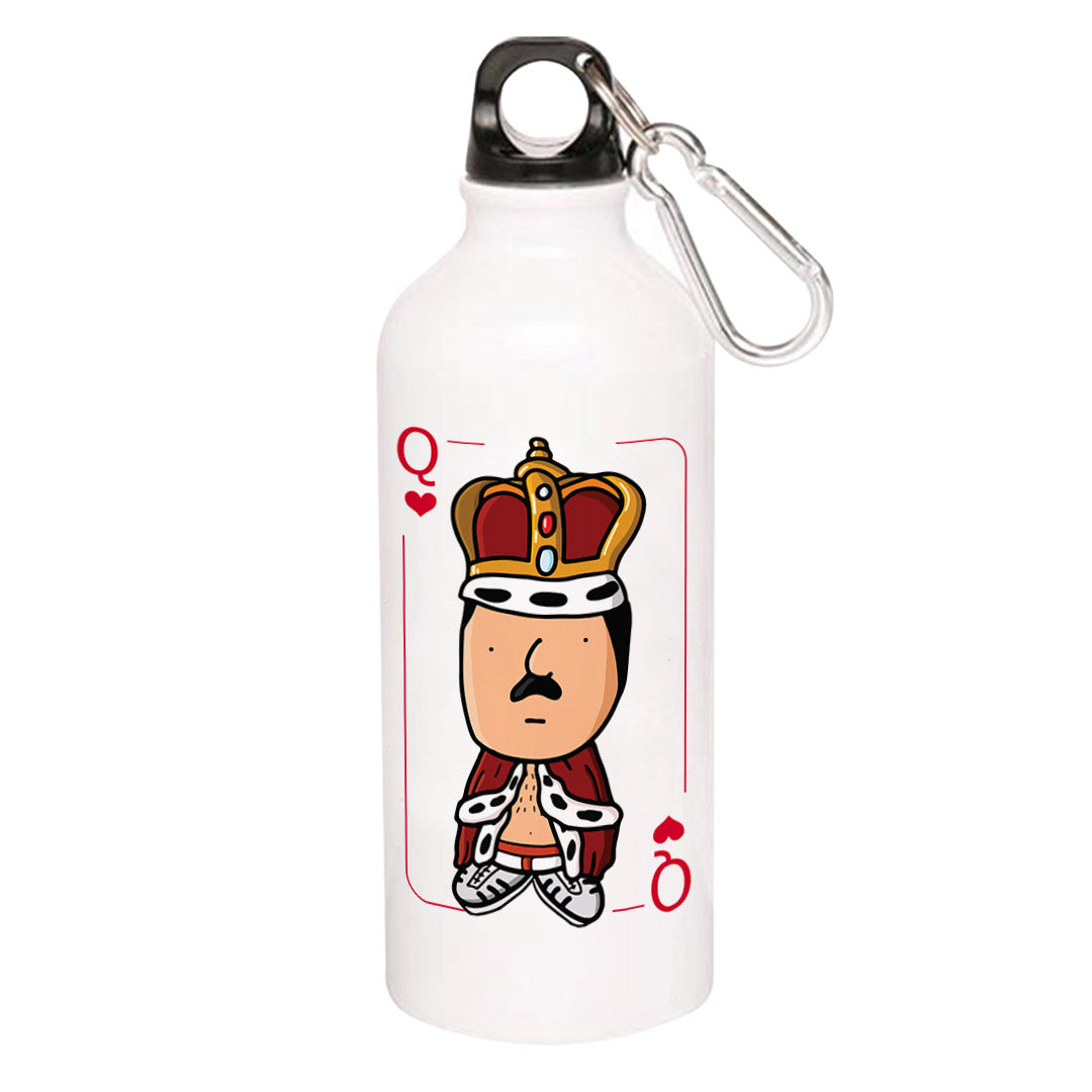 queen the queen card sipper steel water bottle flask gym shaker music band buy online india the banyan tee tbt men women girls boys unisex