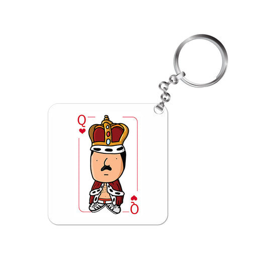 queen the queen card keychain keyring for car bike unique home music band buy online india the banyan tee tbt men women girls boys unisex