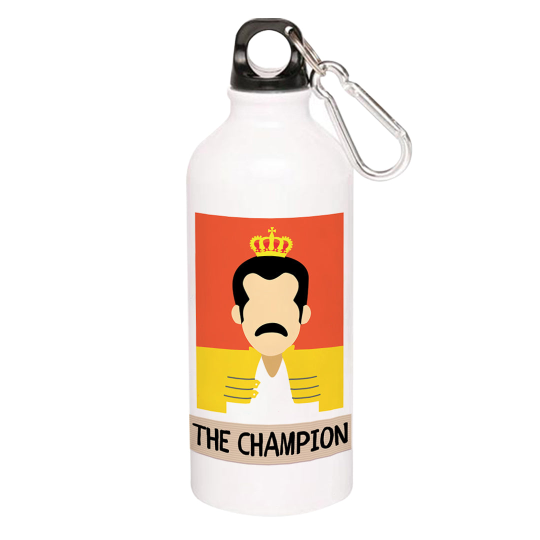 queen the champion sipper steel water bottle flask gym shaker music band buy online india the banyan tee tbt men women girls boys unisex