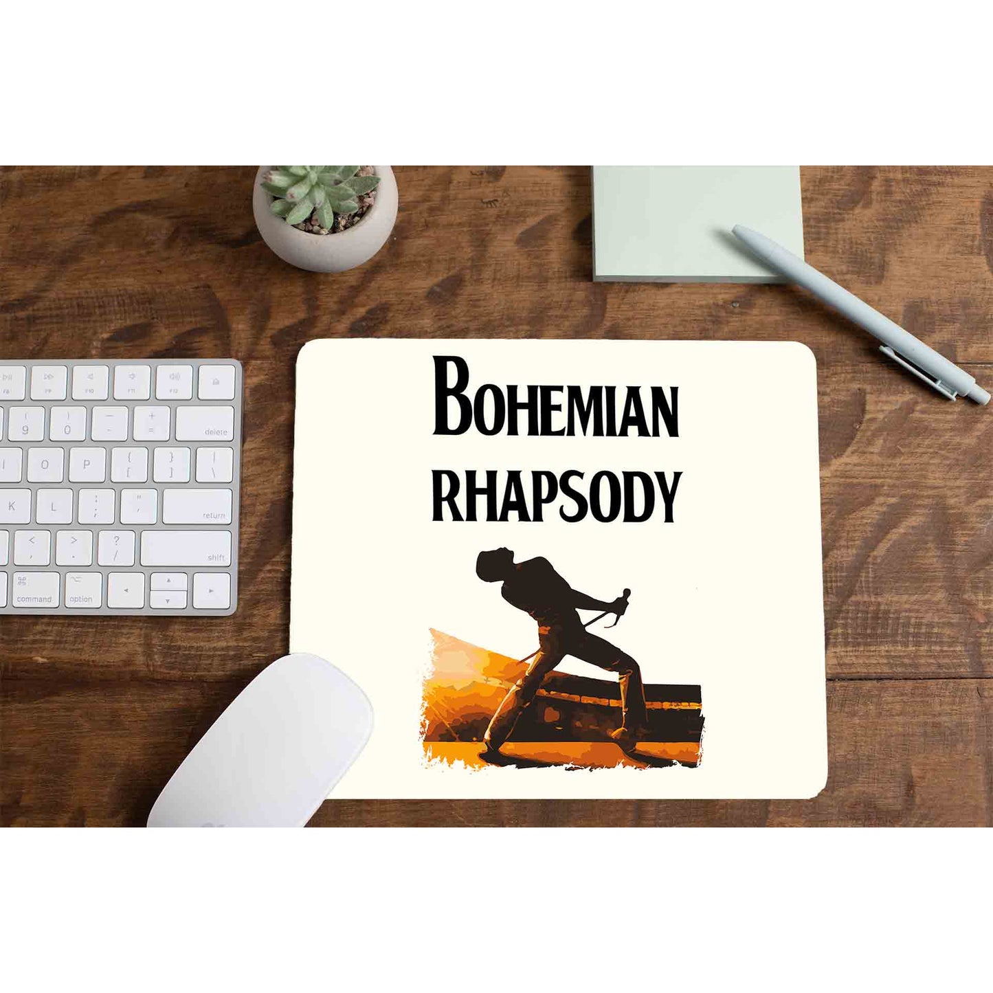 queen bohemian rhapsody mousepad logitech large anime music band buy online india the banyan tee tbt men women girls boys unisex