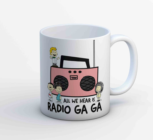 queen radio ga ga mug coffee ceramic music band buy online india the banyan tee tbt men women girls boys unisex