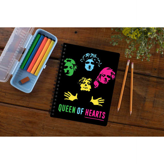 queen queen of hearts notebook notepad diary buy online india the banyan tee tbt unruled
