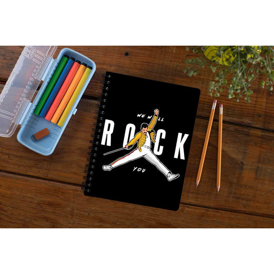 queen we will rock you notebook notepad diary buy online india the banyan tee tbt unruled