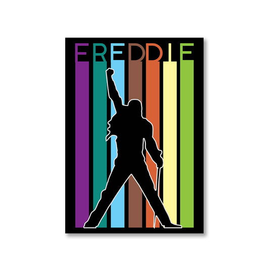 queen freddie poster wall art buy online india the banyan tee tbt a4