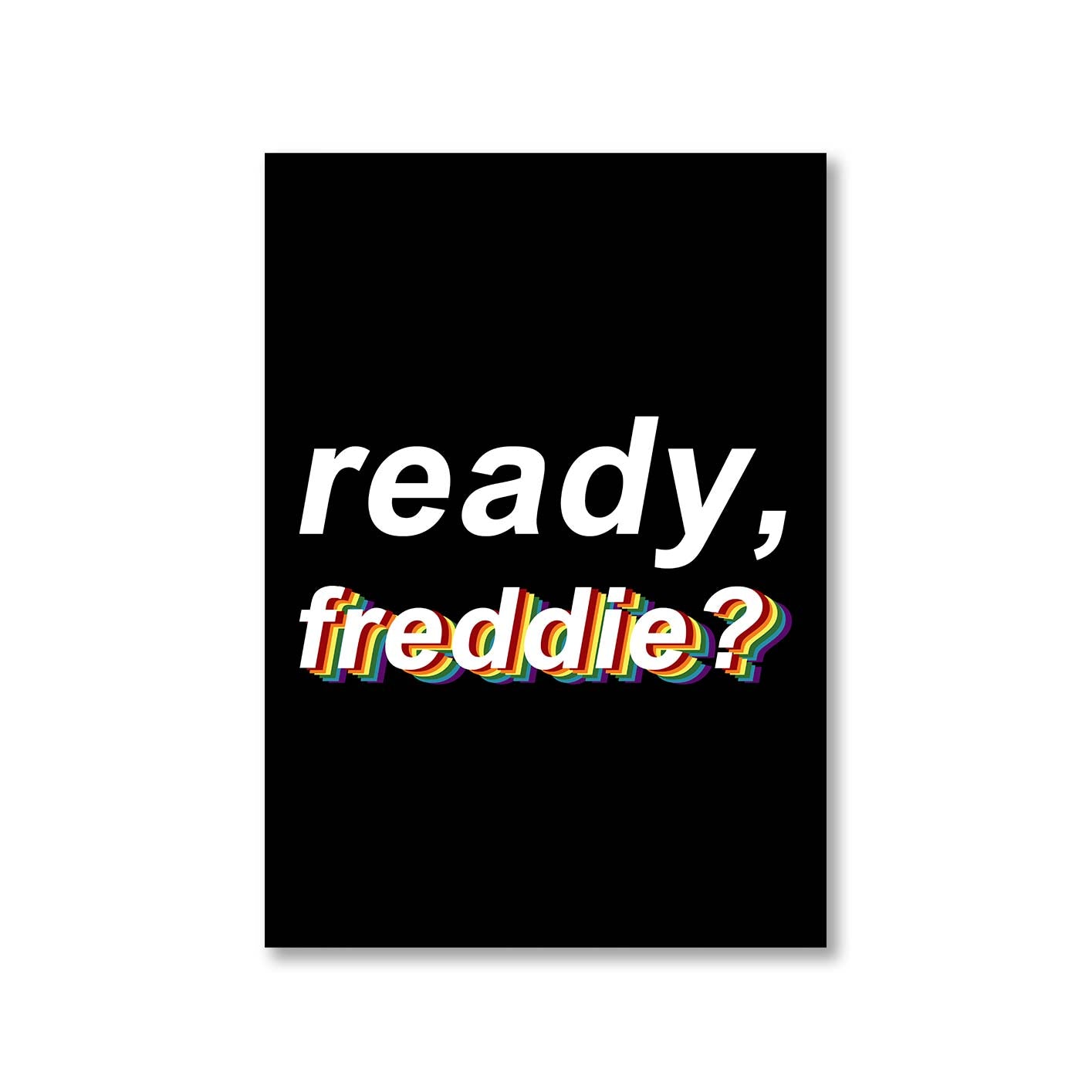 queen ready freddie poster wall art buy online india the banyan tee tbt a4