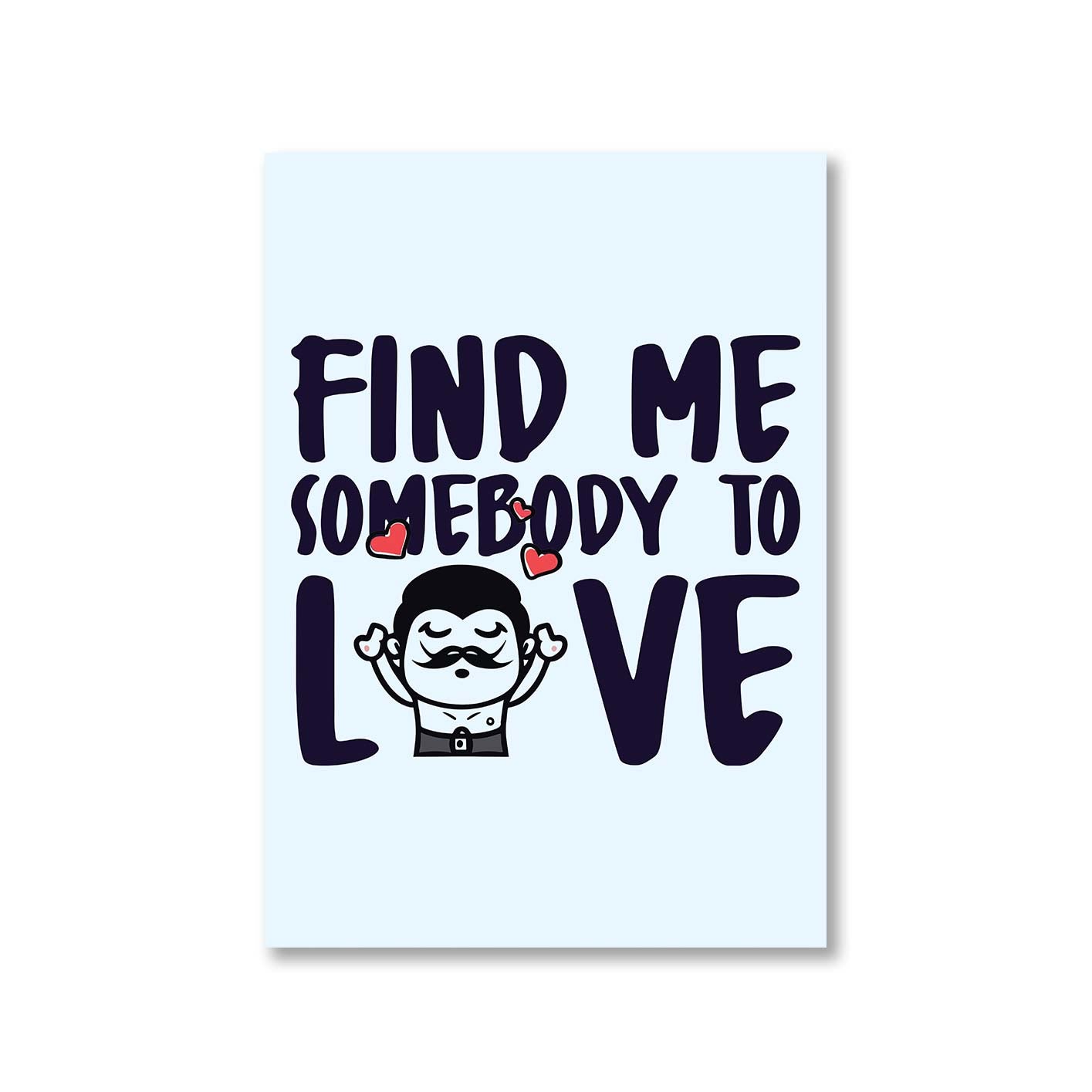 queen somebody to love poster wall art buy online india the banyan tee tbt a4