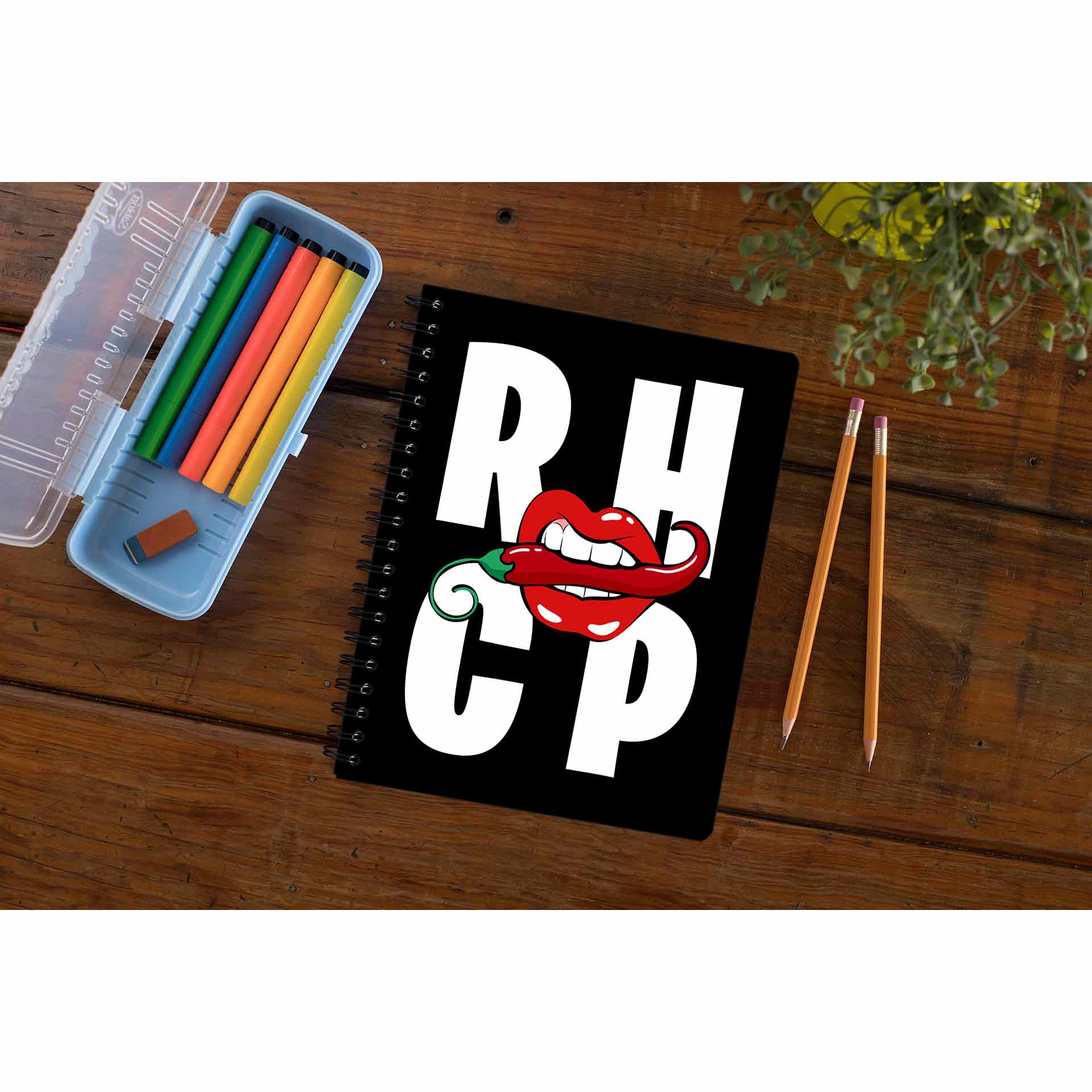 red hot chili peppers rhcp notebook notepad diary buy online india the banyan tee tbt unruled