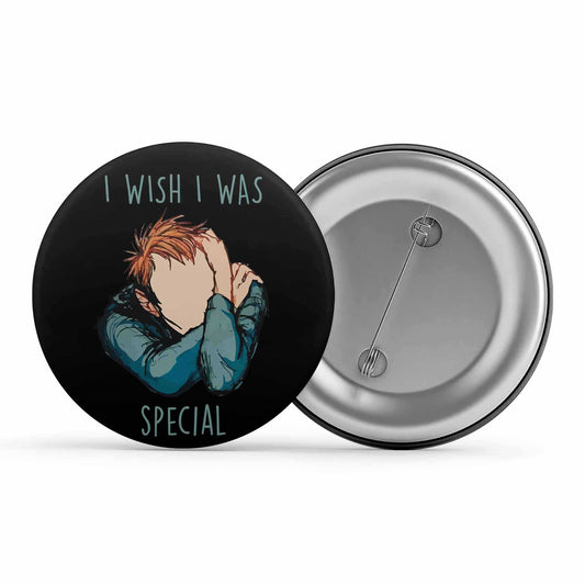 radiohead i wish i was special badge pin button music band buy online india the banyan tee tbt men women girls boys unisex