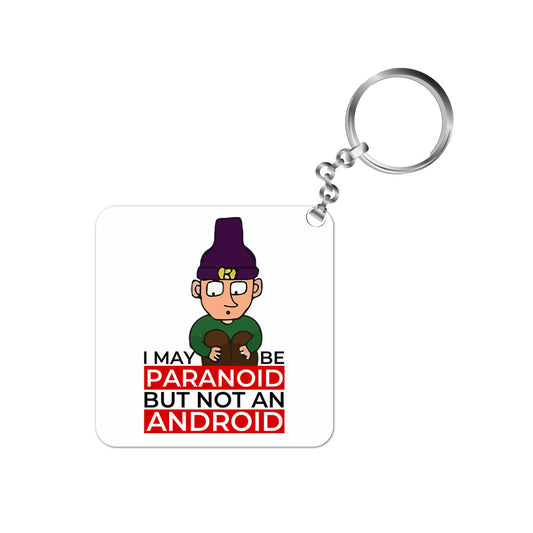radiohead paranoid android keychain keyring for car bike unique home music band buy online india the banyan tee tbt men women girls boys unisex