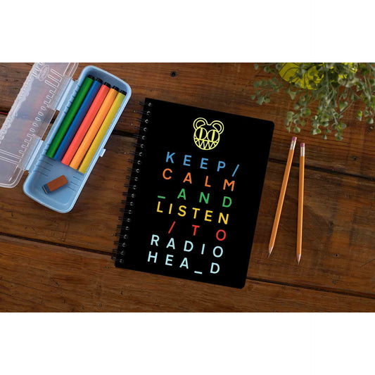 radiohead keep calm notebook notepad diary buy online india the banyan tee tbt unruled