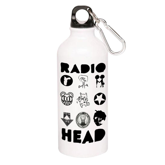 radiohead album arts sipper steel water bottle flask gym shaker music band buy online india the banyan tee tbt men women girls boys unisex