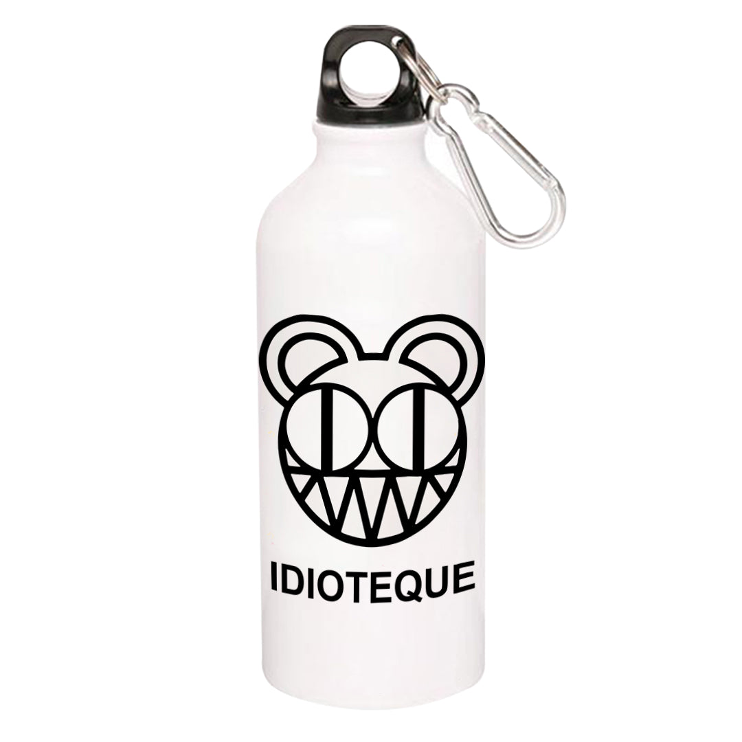 radiohead idioteque sipper steel water bottle flask gym shaker music band buy online india the banyan tee tbt men women girls boys unisex