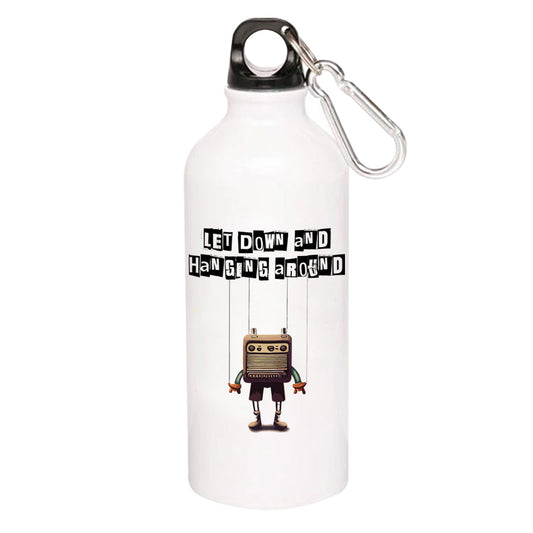 radiohead let down sipper steel water bottle flask gym shaker music band buy online india the banyan tee tbt men women girls boys unisex