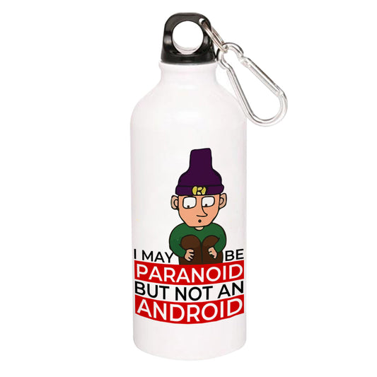 radiohead paranoid android sipper steel water bottle flask gym shaker music band buy online india the banyan tee tbt men women girls boys unisex