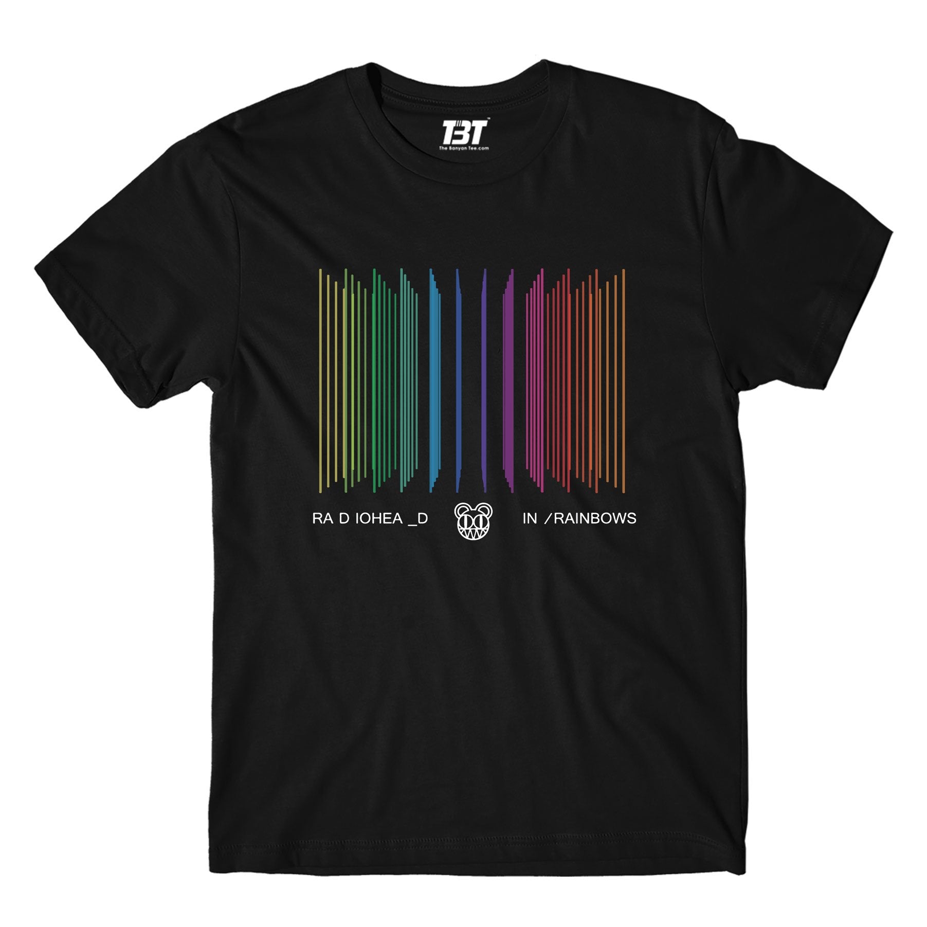 Radiohead T-shirt - In Rainbows T-shirt The Banyan Tee TBT