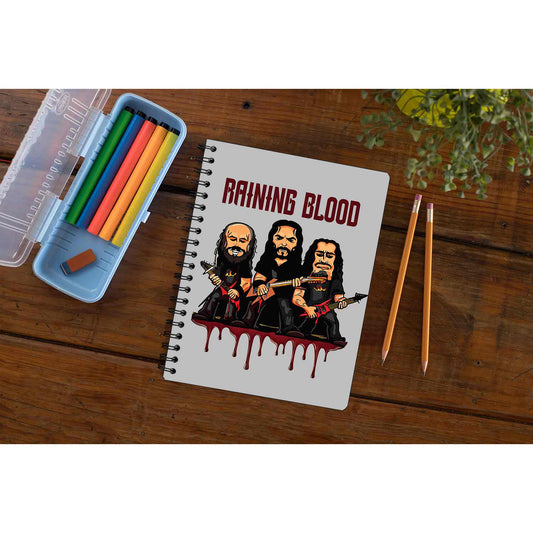 slayer raining blood notebook notepad diary buy online india the banyan tee tbt unruled