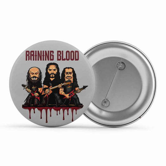 slayer raining blood badge pin button music band buy online india the banyan tee tbt men women girls boys unisex