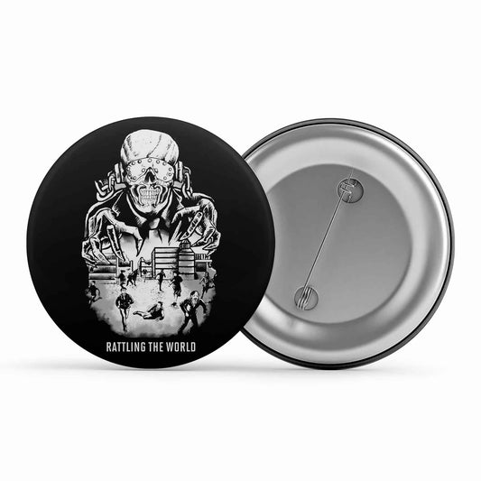 megadeth rattling the world badge pin button music band buy online india the banyan tee tbt men women girls boys unisex