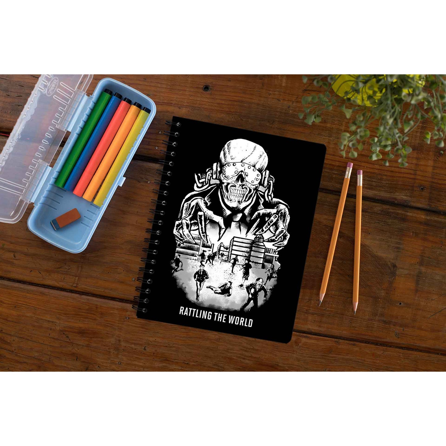 megadeth rattling the world notebook notepad diary buy online india the banyan tee tbt unruled