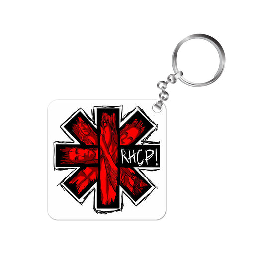 red hot chili peppers red hot art keychain keyring for car bike unique home music band buy online india the banyan tee tbt men women girls boys unisex