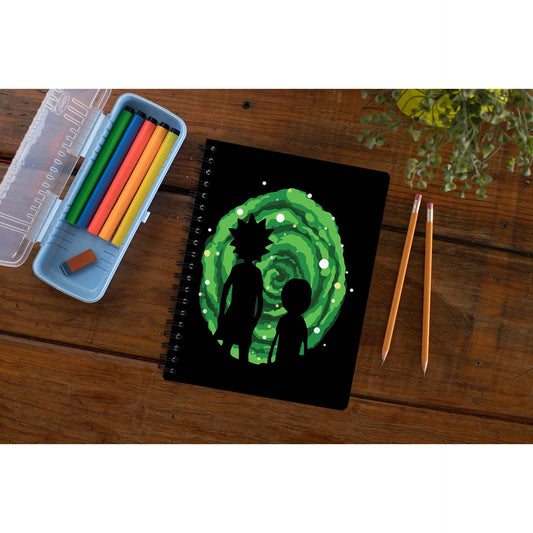 rick and morty portal notebook notepad diary buy online india the banyan tee tbt unruled rick and morty online summer beth mr meeseeks jerry quote vector art clothing accessories merchandise