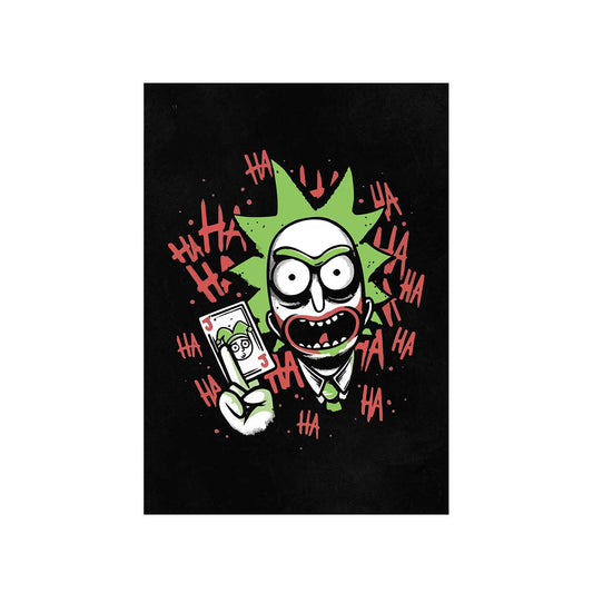 rick and morty joker poster wall art buy online india the banyan tee tbt a4 rick and morty online summer beth mr meeseeks jerry quote vector art clothing accessories merchandise