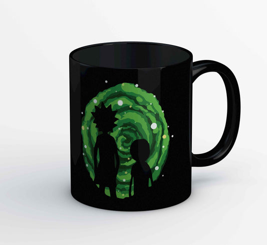 rick and morty portal mug coffee ceramic buy online india the banyan tee tbt men women girls boys unisex  rick and morty online summer beth mr meeseeks jerry quote vector art clothing accessories merchandise