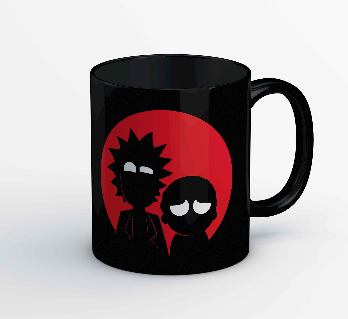rick and morty silhouette mug coffee ceramic buy online india the banyan tee tbt men women girls boys unisex  rick and morty online summer beth mr meeseeks jerry quote vector art clothing accessories merchandise